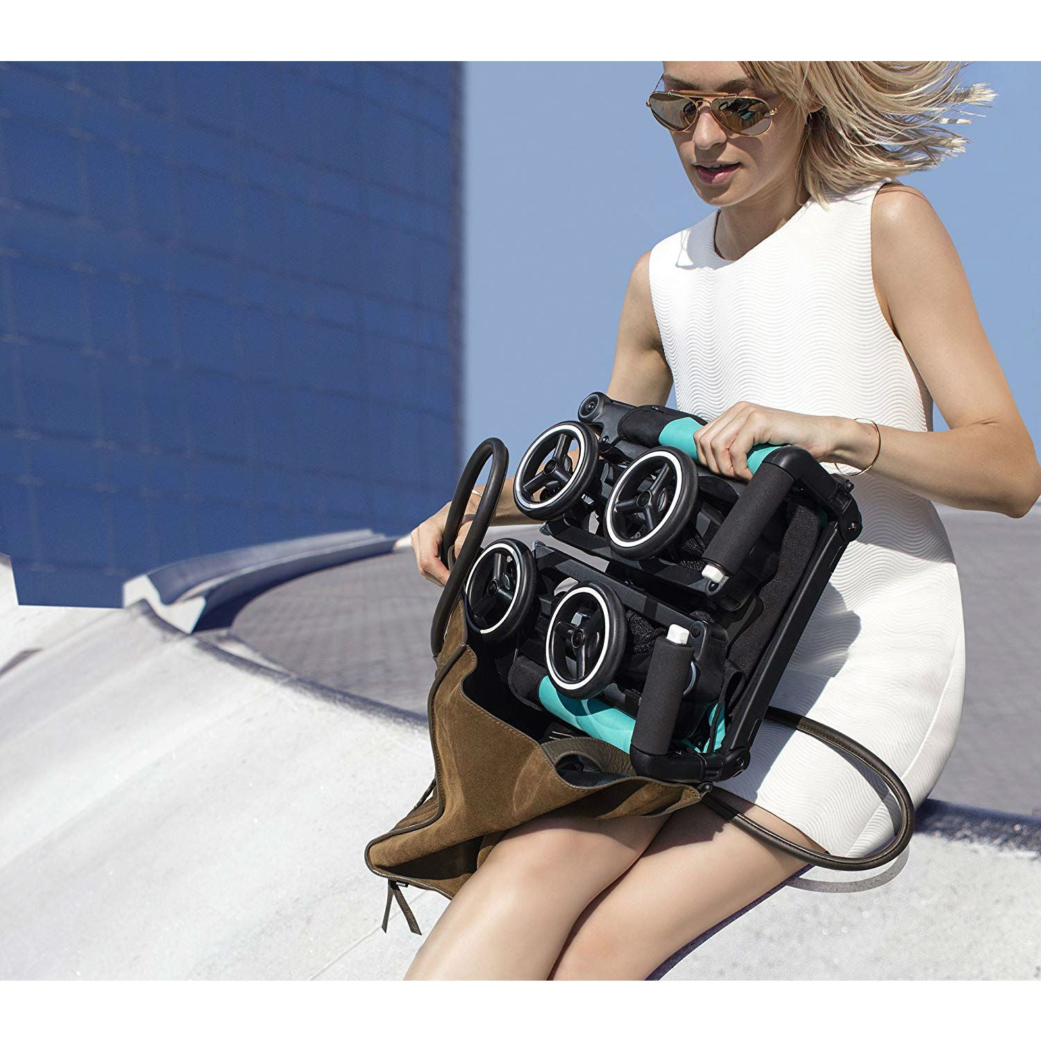 World's Smallest Folding Stroller – Odd - Main Image