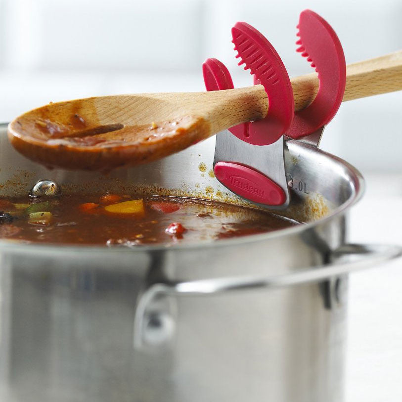 Pot Clips To Hold Spoon - OddGifts.com
