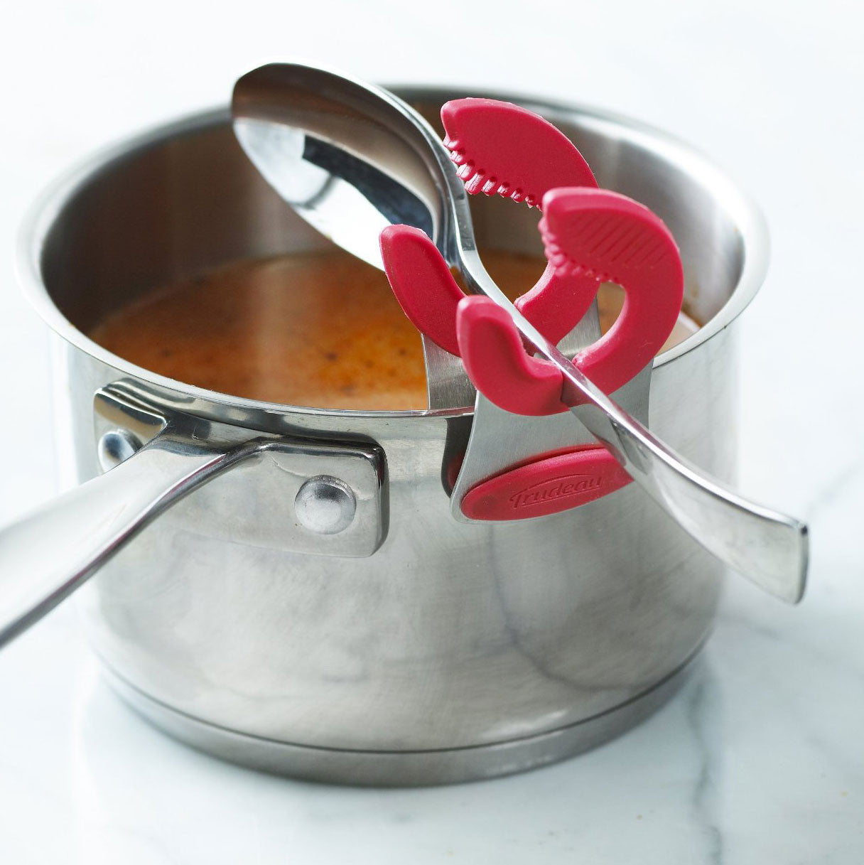Pot Clips To Hold Spoon - OddGifts.com