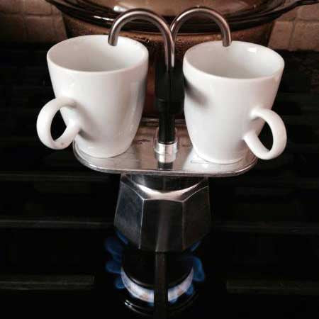 Mini Espresso Maker For Two - OddGifts.com
