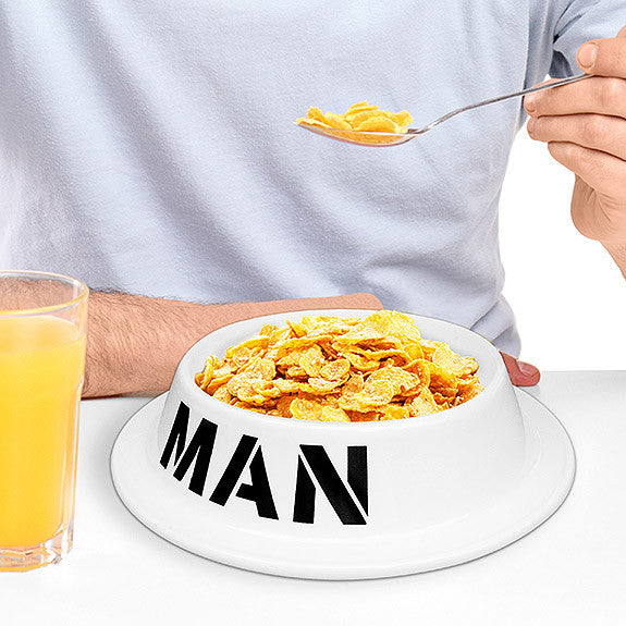 The Man Bowl - OddGifts.com