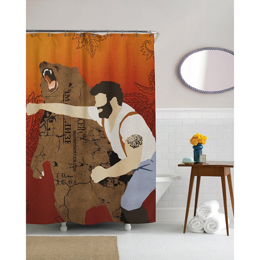 Manly Shower Curtain