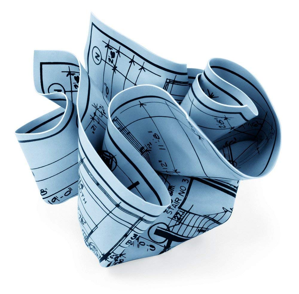 Crumpled Paper Paperweight - OddGifts.com