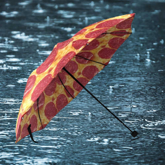 Pepperoni Pizza Umbrella - OddGifts.com