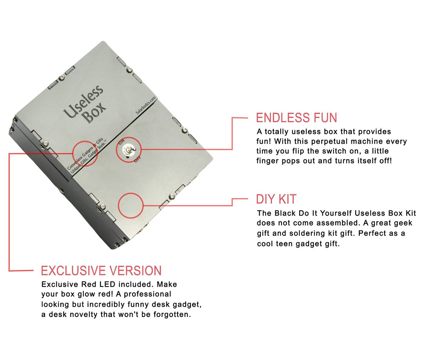 Useless Box Kit - OddGifts.com