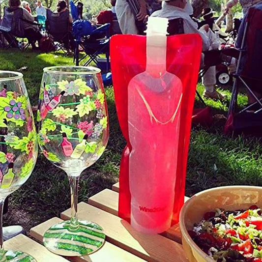 Foldable Wine Bottle - OddGifts.com
