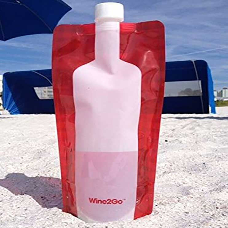 Foldable Wine Bottle - OddGifts.com