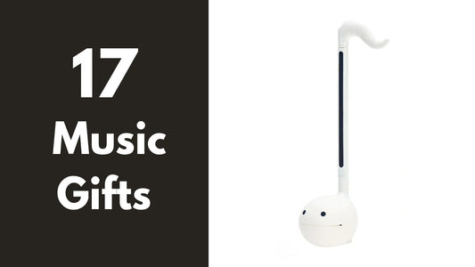 Otamatone featured in a guide to unusual music gifts for musicians and music lovers