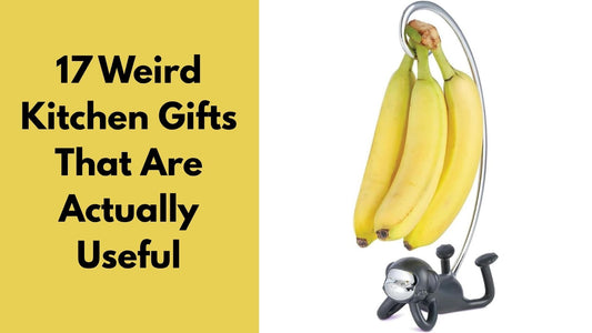 17 Weird Kitchen Gifts That Are Actually Useful featuring a quirky kitchen gadget
