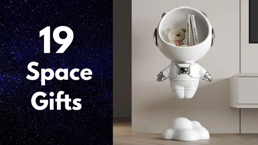 Astronaut side table featured in a guide to unusual gifts for space lovers