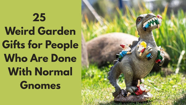 25 Weird Garden Gifts for People Who Are Done With Normal Gnomes