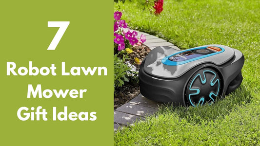 A robot lawn mover featured in a guide about rbot lawn mover gift ideas