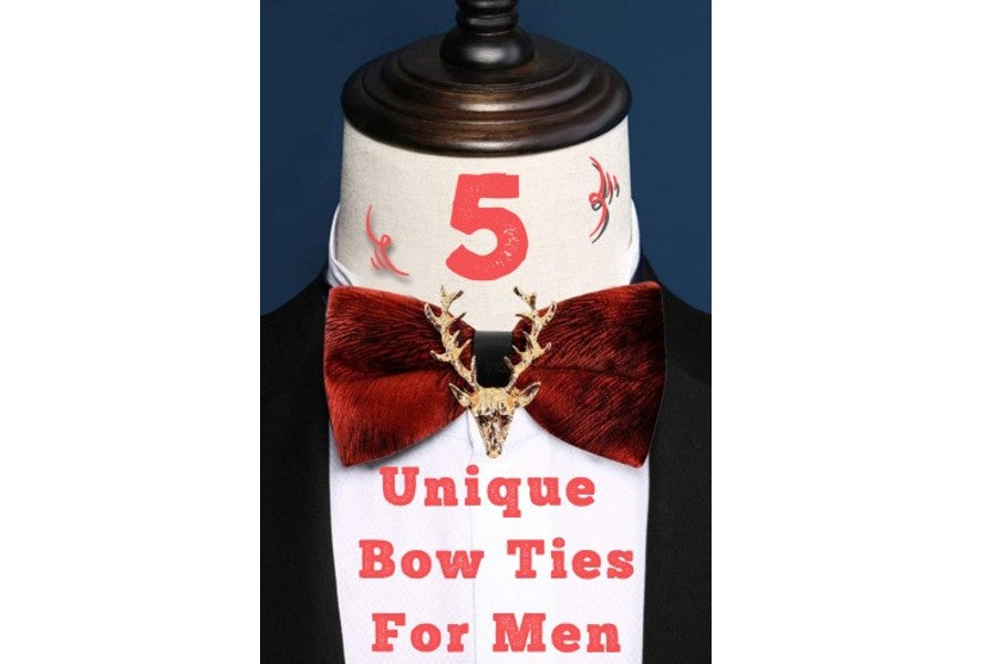 5 Unique Bow Ties for Men