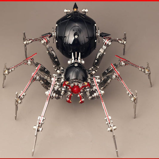 A 602 piece 3D metal spider puzzle.