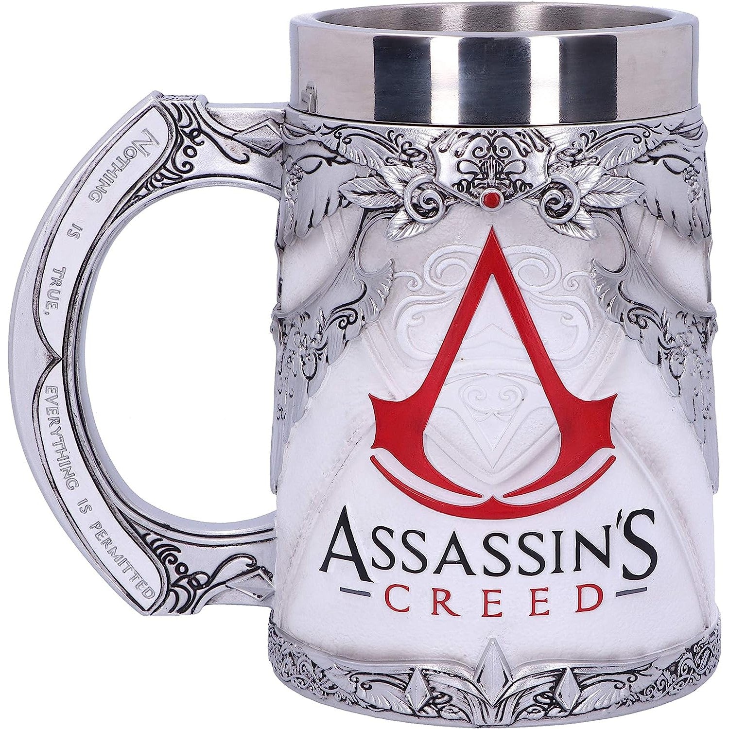 An officially licensed Assassin's Creed tankard.