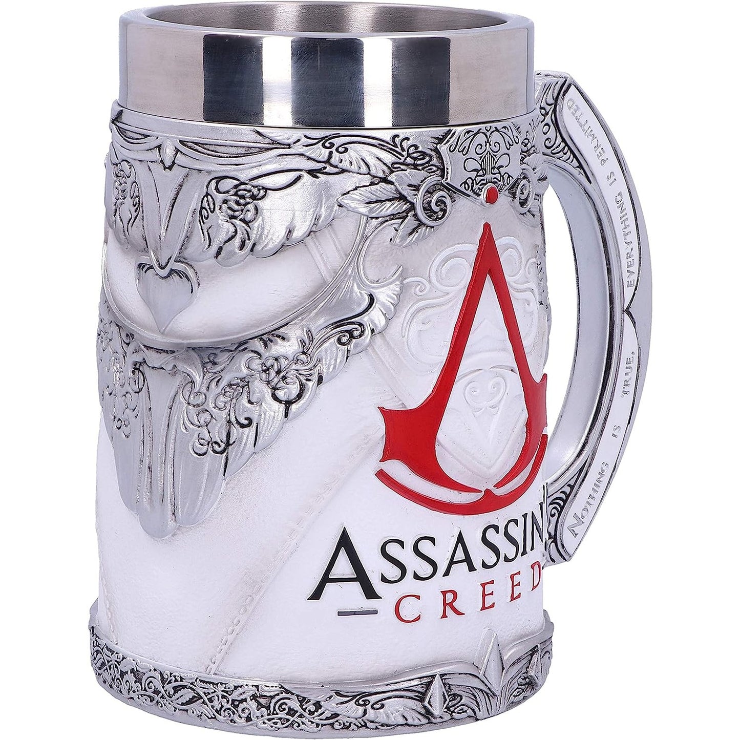 An officially licensed Assassin's Creed tankard.