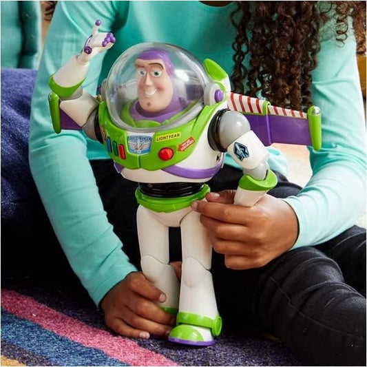 Disney Store Official Buzz Lightyear Interactive Talking Action Figure.
