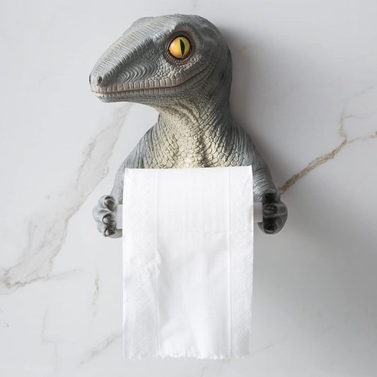 This Raptor Guards the Toilet Paper