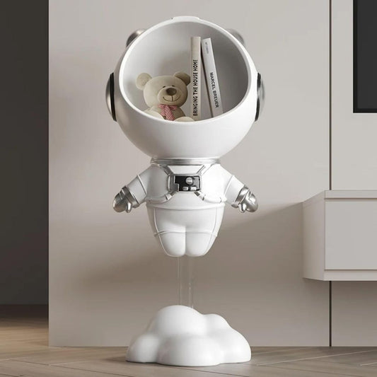 The Astronaut Side Table Ready for a Storage Mission