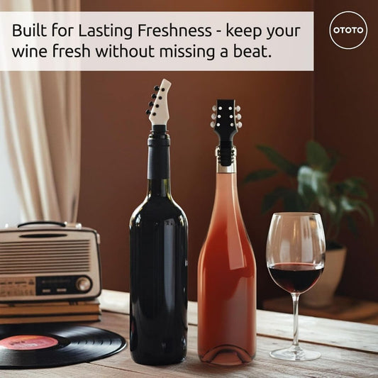These Guitar Wine Stoppers Are Ready to Cork and Roll