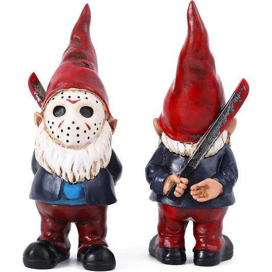 This Horror Garden Gnome Looks Ready To Defend The Lawn At All Costs