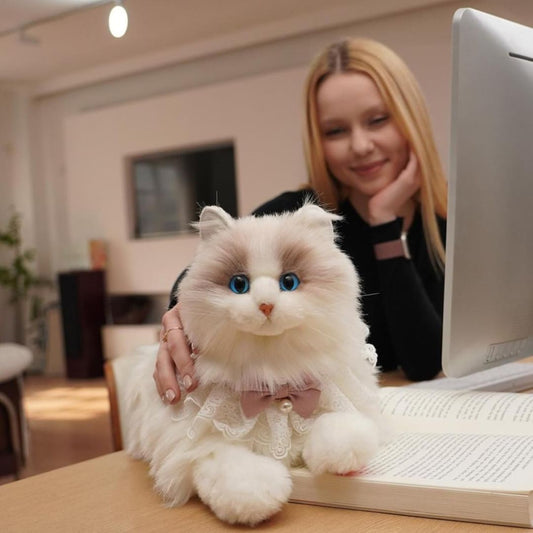 This Robot Cat Is Basically a Fluffy Little Roommate