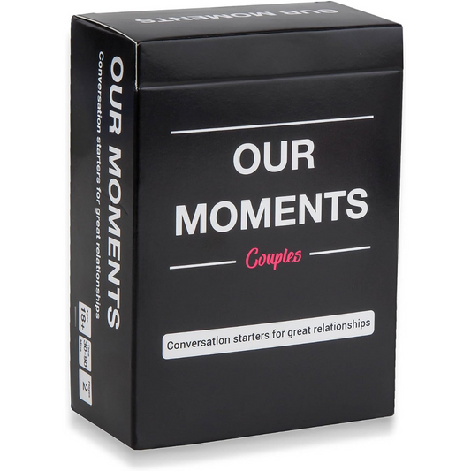 A card game for couples called, 'Our Moments Couples"