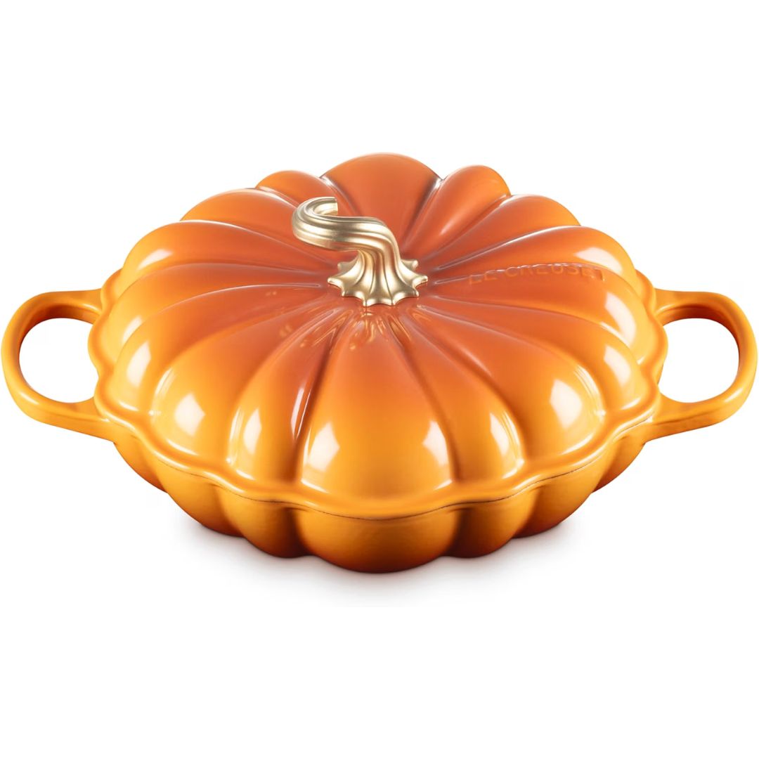 Le Creuset pumpkin cast iron braiser