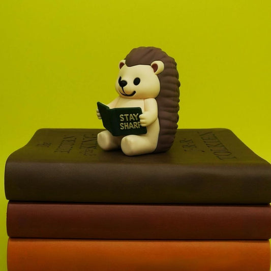 This Little Hedgehog Is Reading Between the Quills