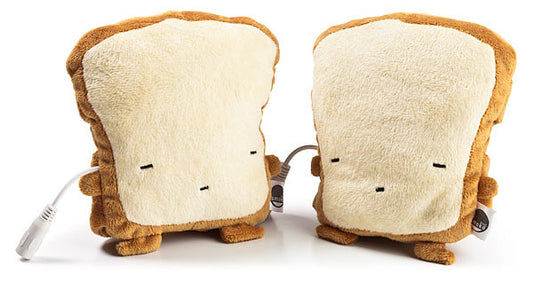 USB Toast Hand Warmers - OddGifts.com