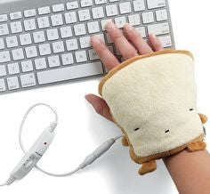 USB Toast Hand Warmers - OddGifts.com