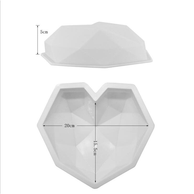 3D Love Heart Cake Mold - oddgifts.com