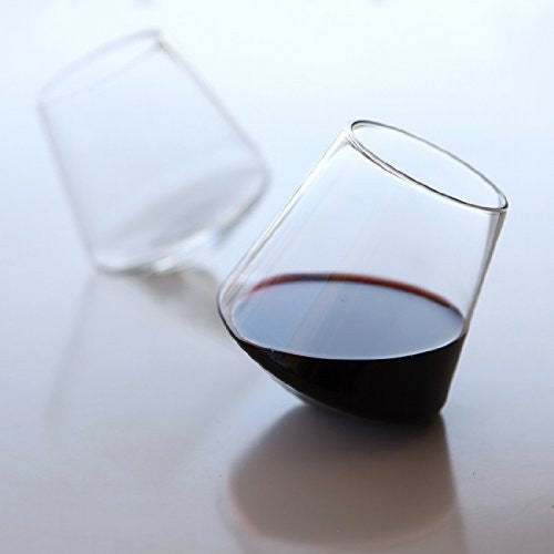 Tipping Wine Glass - OddGifts.com