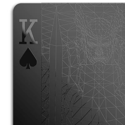 Monochromatic Deck Of Cards - OddGifts.com