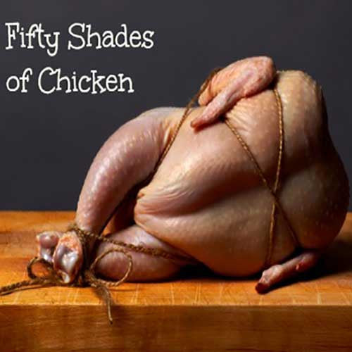 Fifty Shades Of Chicken Cookbook - OddGifts.com