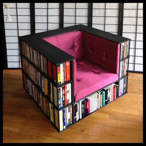 Library Bookcase Chair - OddGifts.com