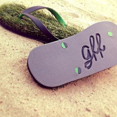 Grass Flip Flops - OddGifts.com