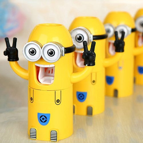 Minion Toothpaste Dispenser - OddGifts.com