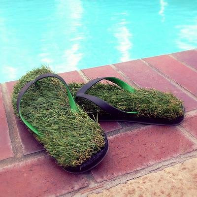 Grass Flip Flops - OddGifts.com