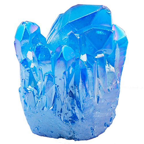 Blue Titanium Crystal Cluster - OddGifts.com