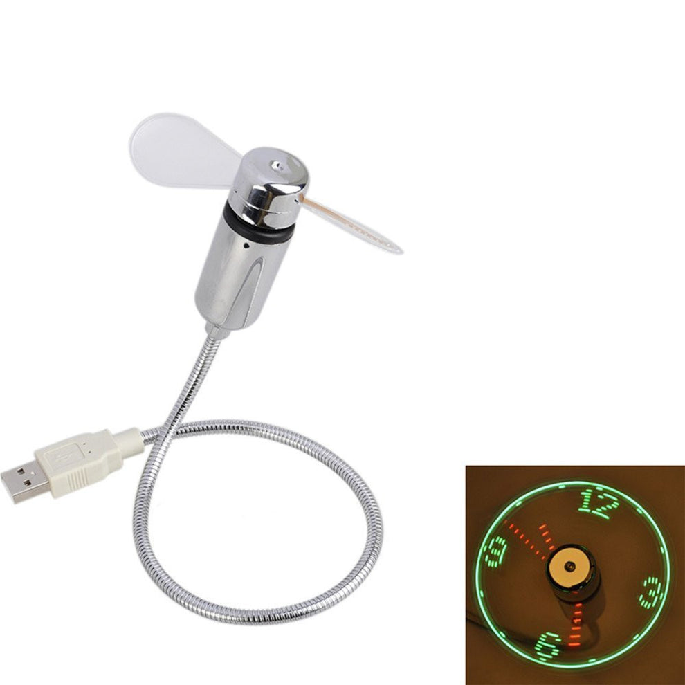 LED Fan Clock – OddGifts.com