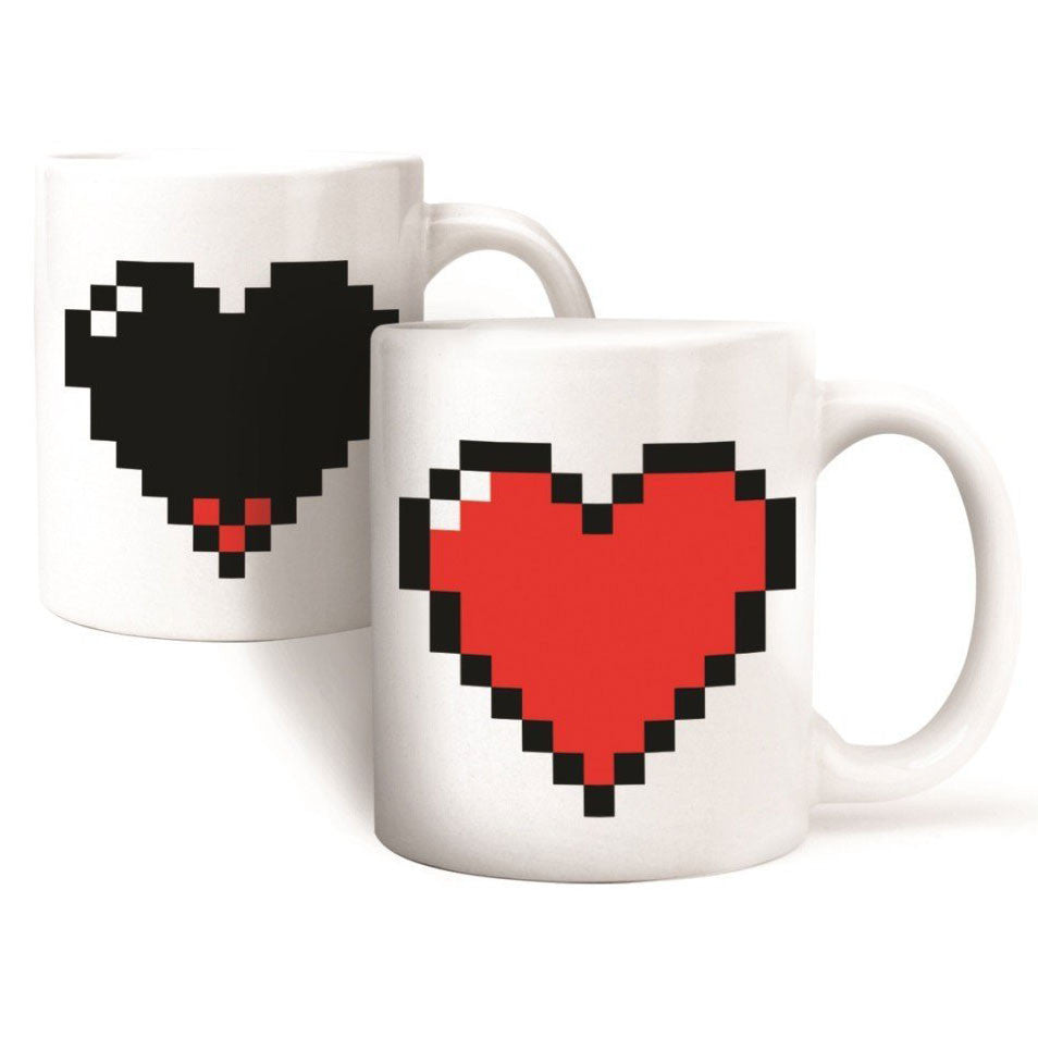 Color Changing Heart Mug - OddGifts.com