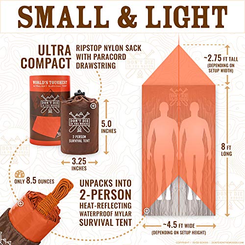 World's Toughest Ultralight Survival Tent