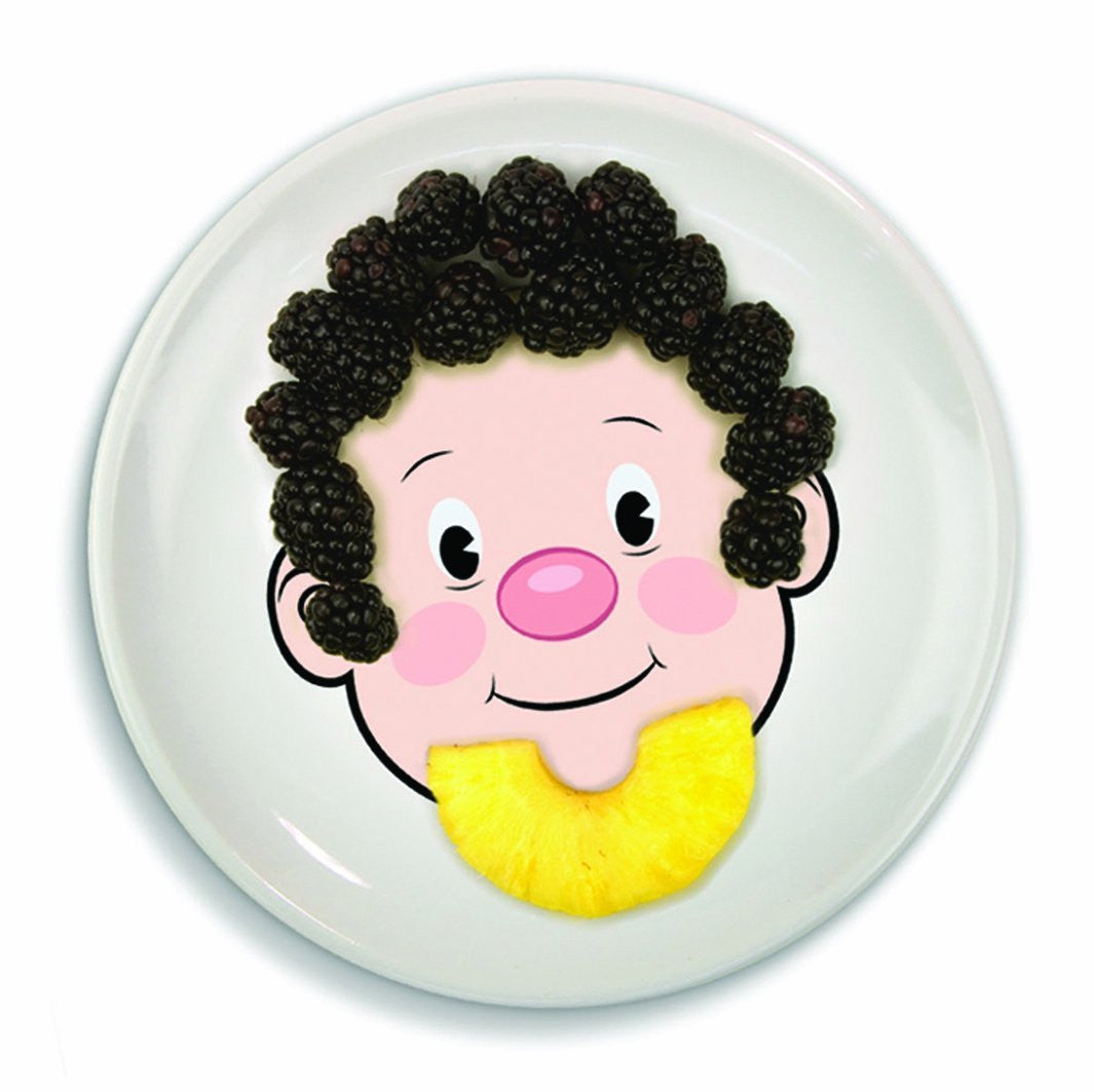 Food Face Kids Plates - OddGifts.com