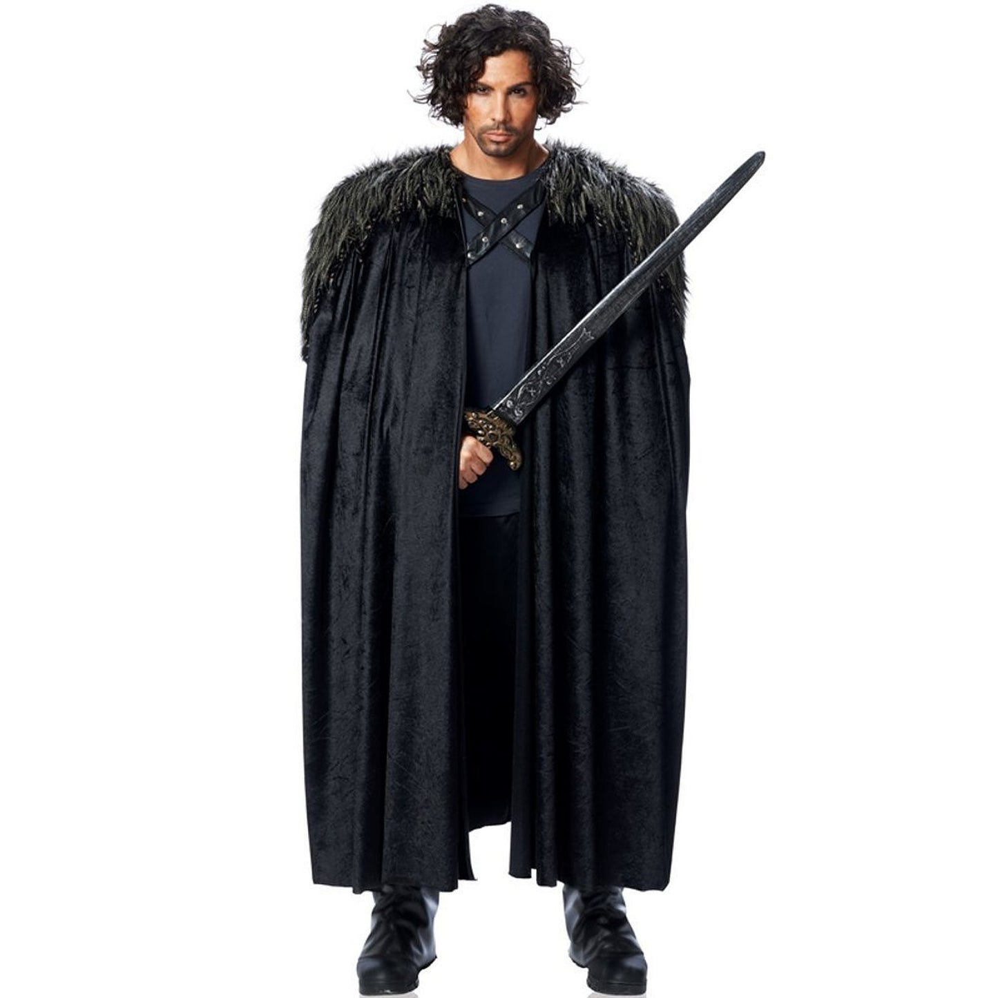 Jon Snow of Winterfell Costume Cape - OddGifts.com