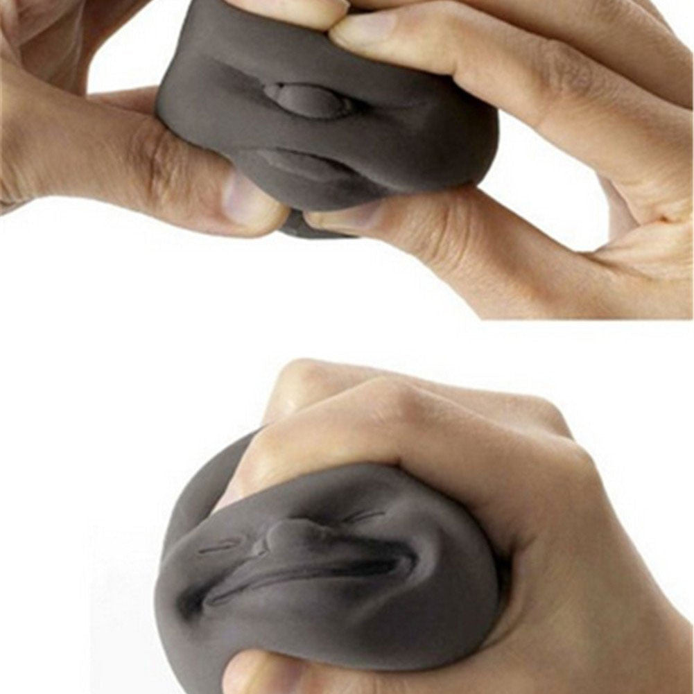 Funny Face Stress Ball - OddGifts.com