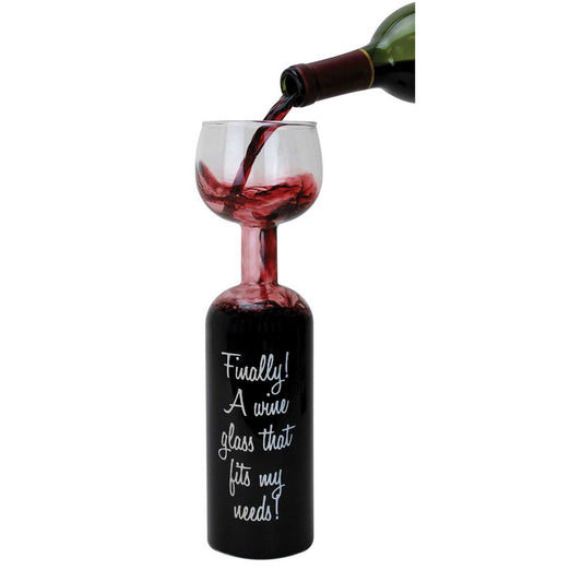 Wine Glass Bottle - OddGifts.com