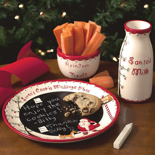 Santa's Message Plate - OddGifts.com