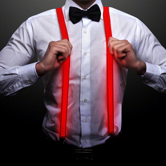Light Up Party Suspenders - OddGifts.com