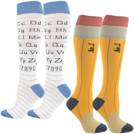 Number 2 Pencil Socks - OddGifts.com
